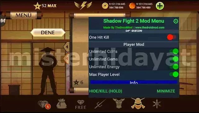 Cara Cheat Shadow Fight 2 Unlimited Money Mod Apk v2.34.6