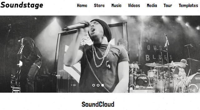 Music Blogger Template