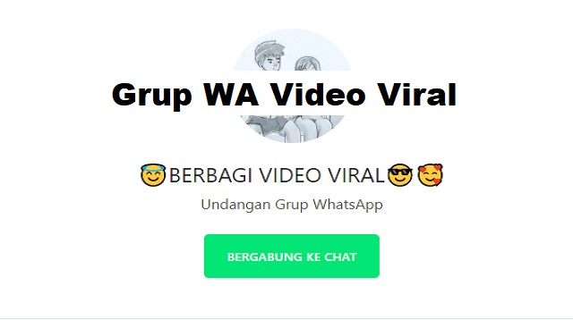 Grup WA Video Viral