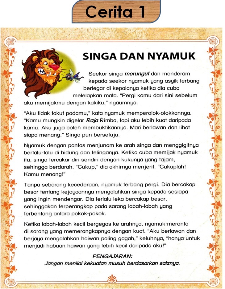 Contoh Drama Singkat Pendek - Contoh O