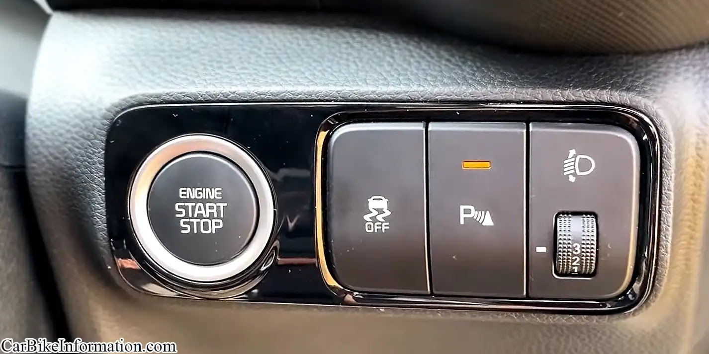 Kia Sonet Engine Start Button