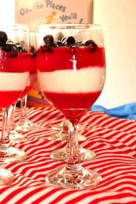    Birthday Party Ideas on Cat In The Hat Parfaits