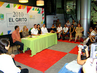 RUEDA DE PRENSA EVENTOS BI CENTENARIO 2010