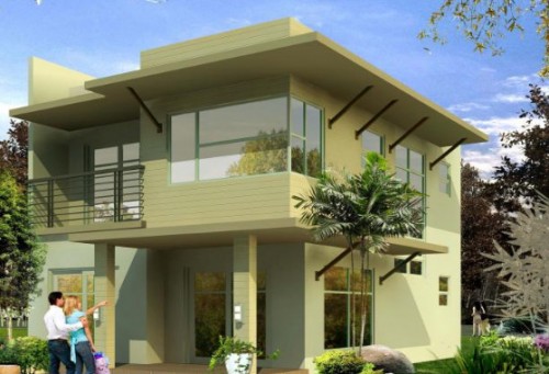 Desain Rumah Minimalis: Modern homes Exterior designs paint ideas.