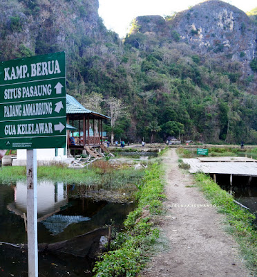 Petunjuk jalan Rammang-Rammang, Maros, Sulsel +jelajahsuwanto