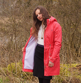 Lighthouse clothing Fayda watermelon waterproof jacket review 