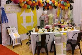 Just Add Sugar booth by Simple Simon & Co. at quilt market