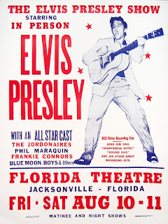 Poster promocional Elvis Presley