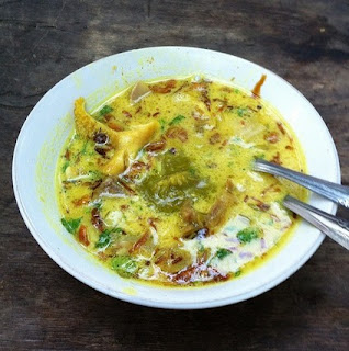 Cara membuat soto kuning bening Bogor