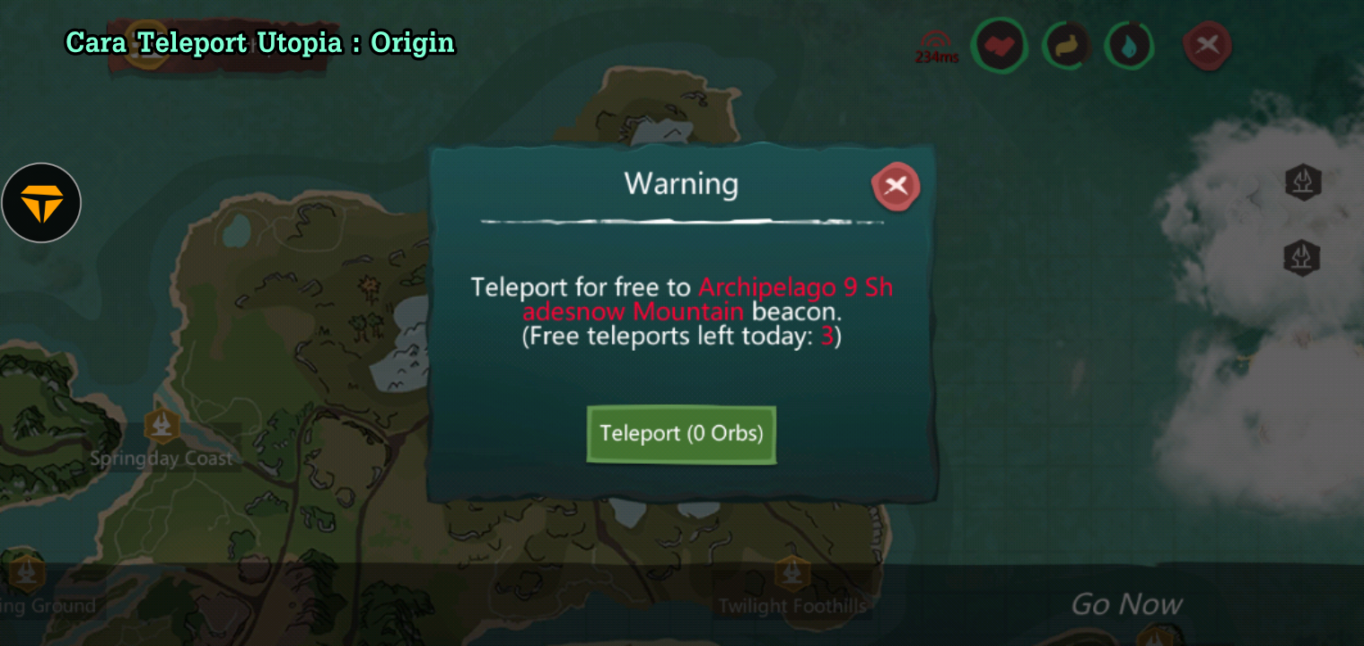 How to Use the Teleport Feature in the Utopia game Utopia ... - 1520 x 720 png 1304kB