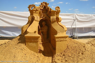 Great Roman Empire Sand Sculpture Exhibition in Russia Seen On coolpicturesgallery.blogspot.com