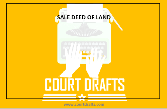 SALE DEED OF LAND