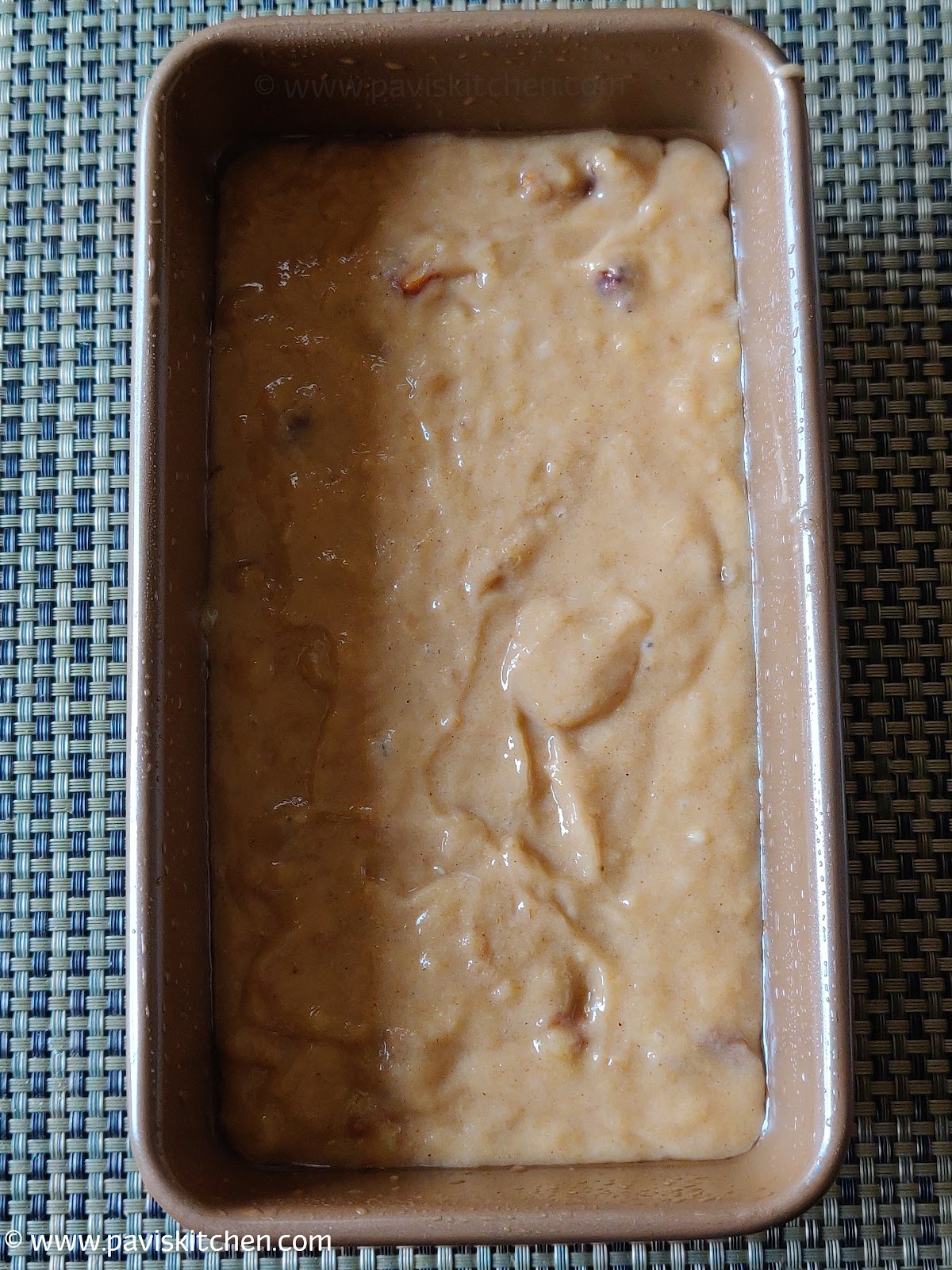 Banana Walnut Bread eggless vegan