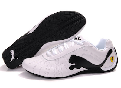 puma shoes for women black and white