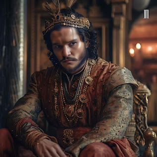 Jon Snow AI traditional Indian makeover