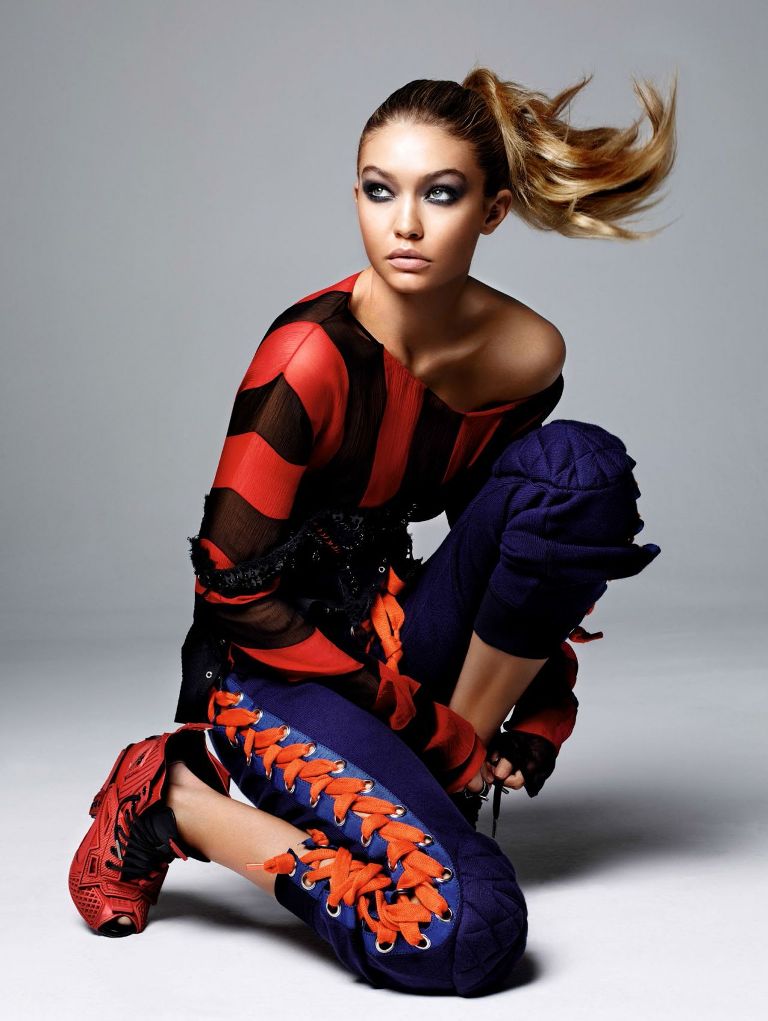 Gigi Hadid – Vogue Magazine China March 2016 Photo Shoot