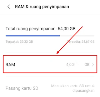 3. Cara Menambah RAM HP Android Tanpa Root dan Tanpa Aplikasi