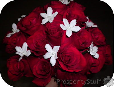 Wedding Bouquet - Red roses