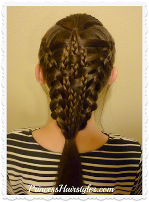 Woven checkerboard dutch braids hairstyle video tutorial. Easier than it looks.