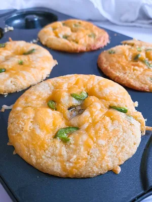 Jalapeno Cheese Cornbread Donuts