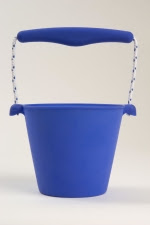 Blue Scrunch Bucket