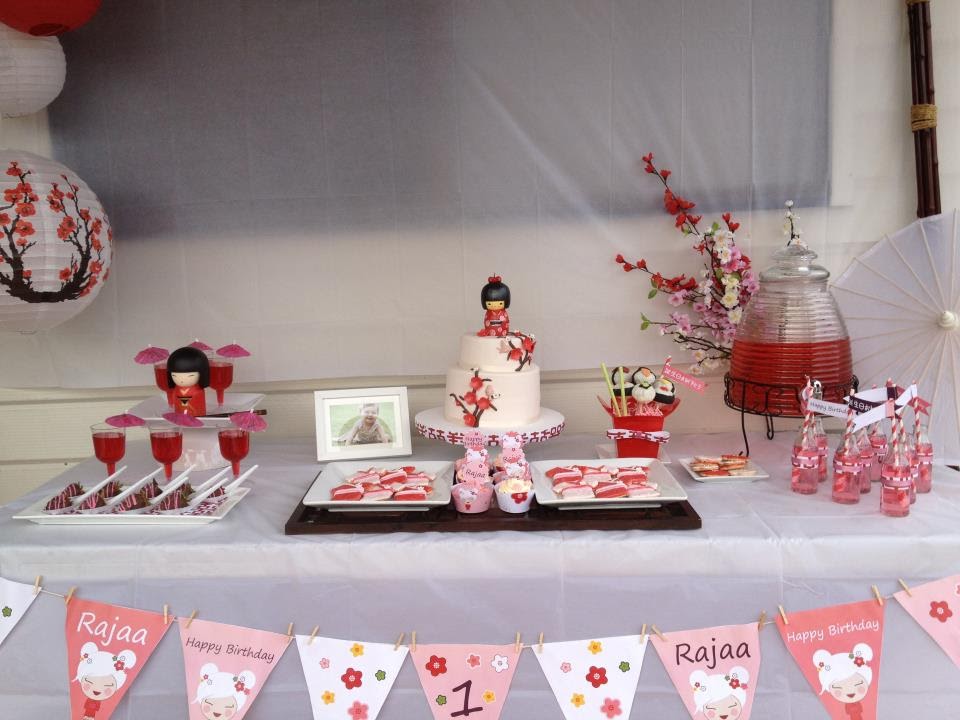 todi Customer Parties Kokeshi Doll Japanese  theme 