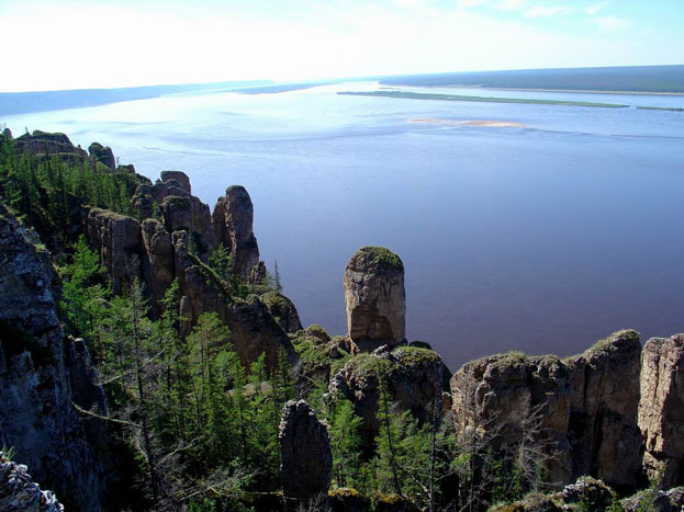 The Lenskie Stolby Natural Park