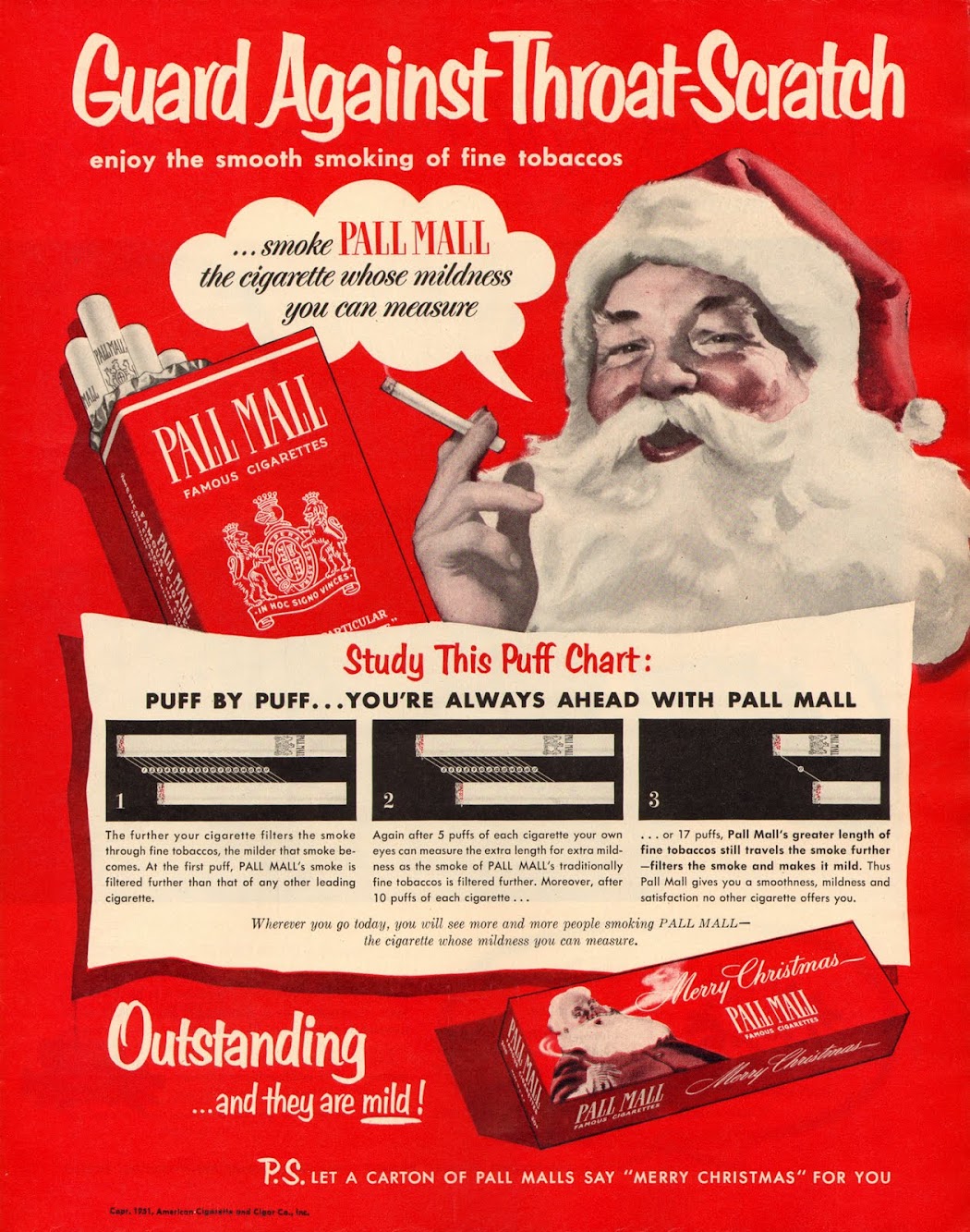 Santa's Pall Malls, 1952