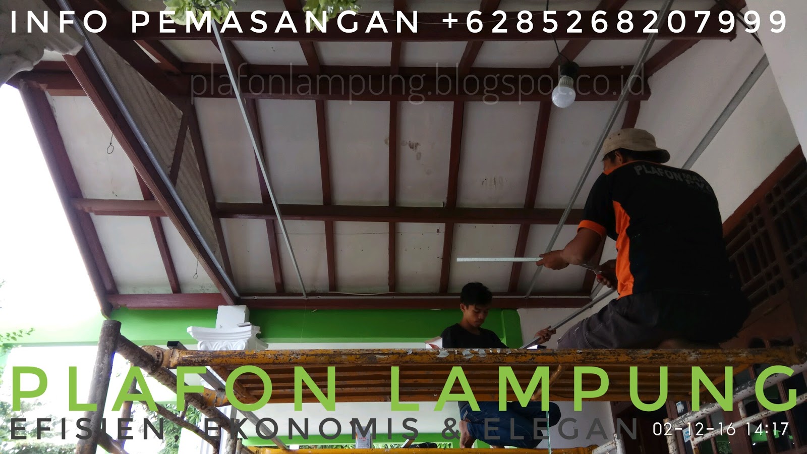 Tutorial Pemasangan Plafon PVC Plafon Lampung