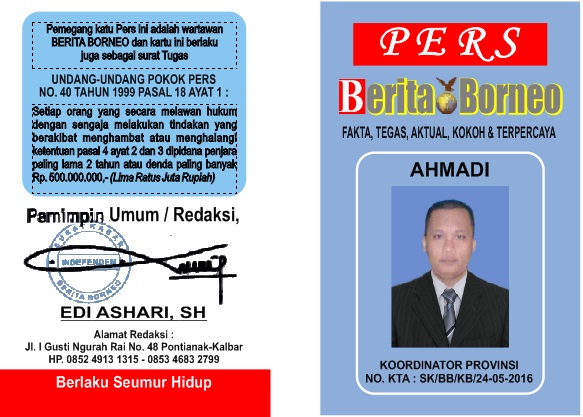Download Template ID Card Pers