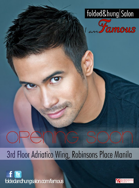 Sam Milby For Folded and Hung Famous Salon