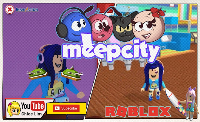 Chloe Tuber Roblox Meep City Gameplay Roblox Imagination Event 2017 Played To Get The Monstrous Cardboard Pauldrons - roblox meep city images