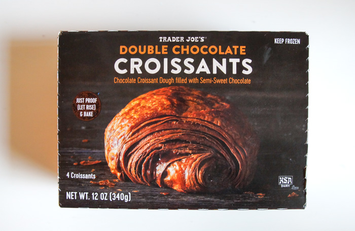 Trader Joe's Double Chocolate Croissants package