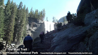 The Mist Trail - Vernal Fall - Yosemite National Park
