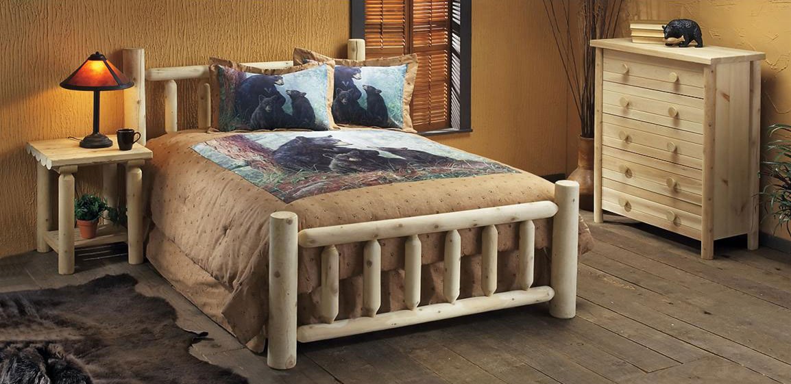 Breathtaking Rustic Bedroom Furniture Sets with Warm Impression