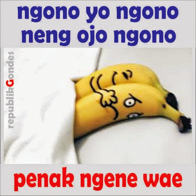 Gambar Kata2 Lucu DP BBM Bahasa Jawa - Cerita Humor Lucu 