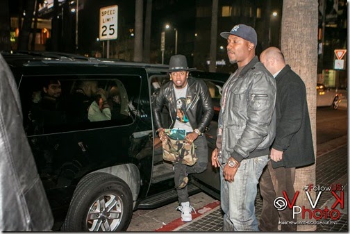 Trinidad James stepping out of car