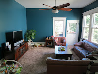 Living Room Decorating Ideas Blue Walls