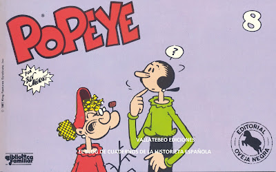 Popeye 8. Editorial La Oveja Negra, 1987