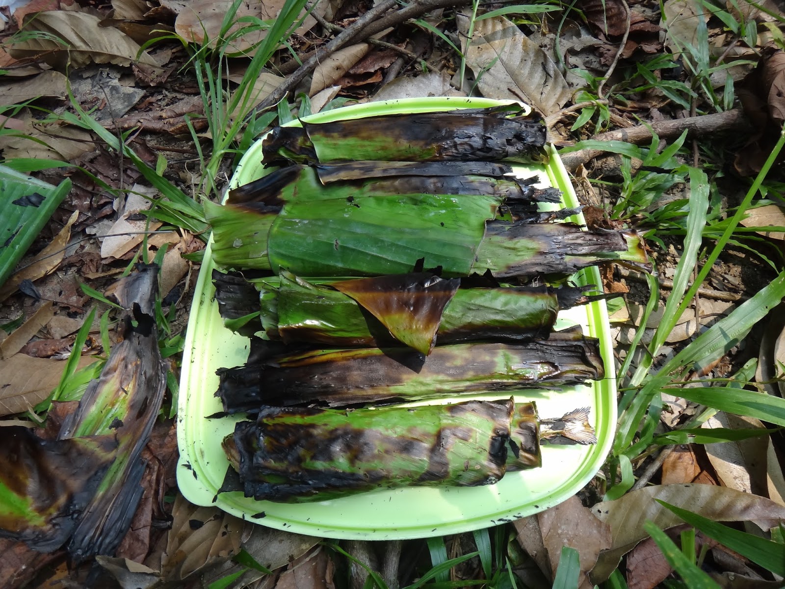 i was assigned to prepare ikan bakar which we later ate with a marvellous concoction of air assam with chopped onions and tomatoes yummy