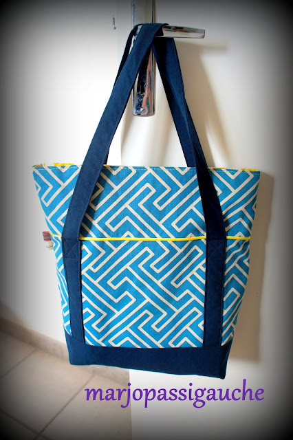 tote bag a poches