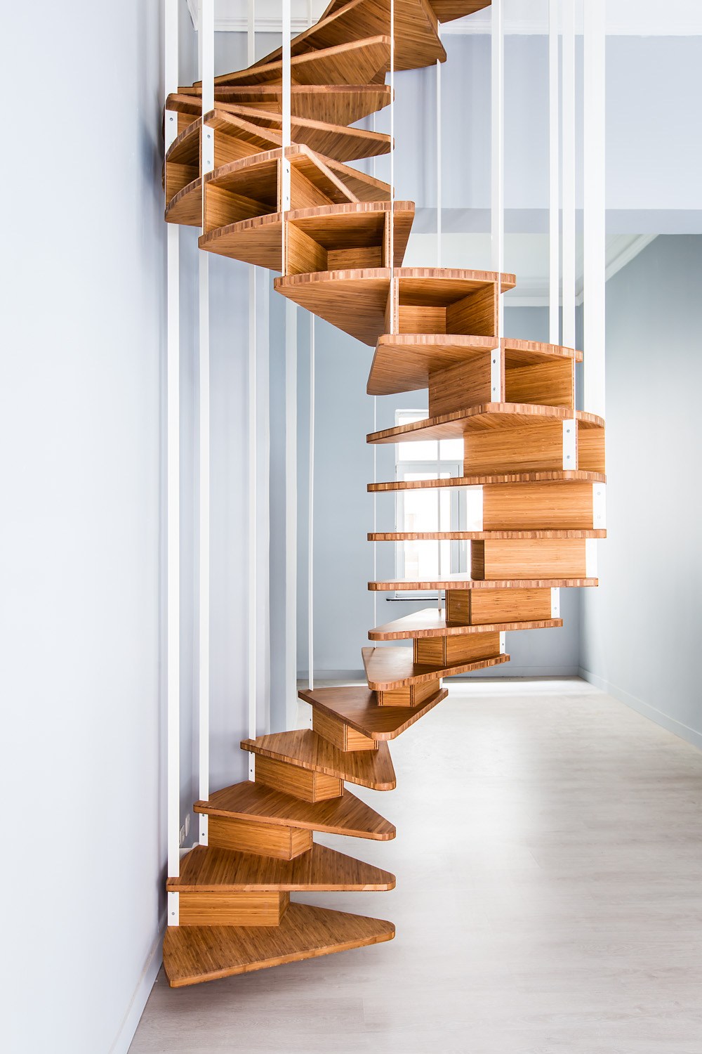 How to build a wooden spiral staircase - My Staircase Gallery