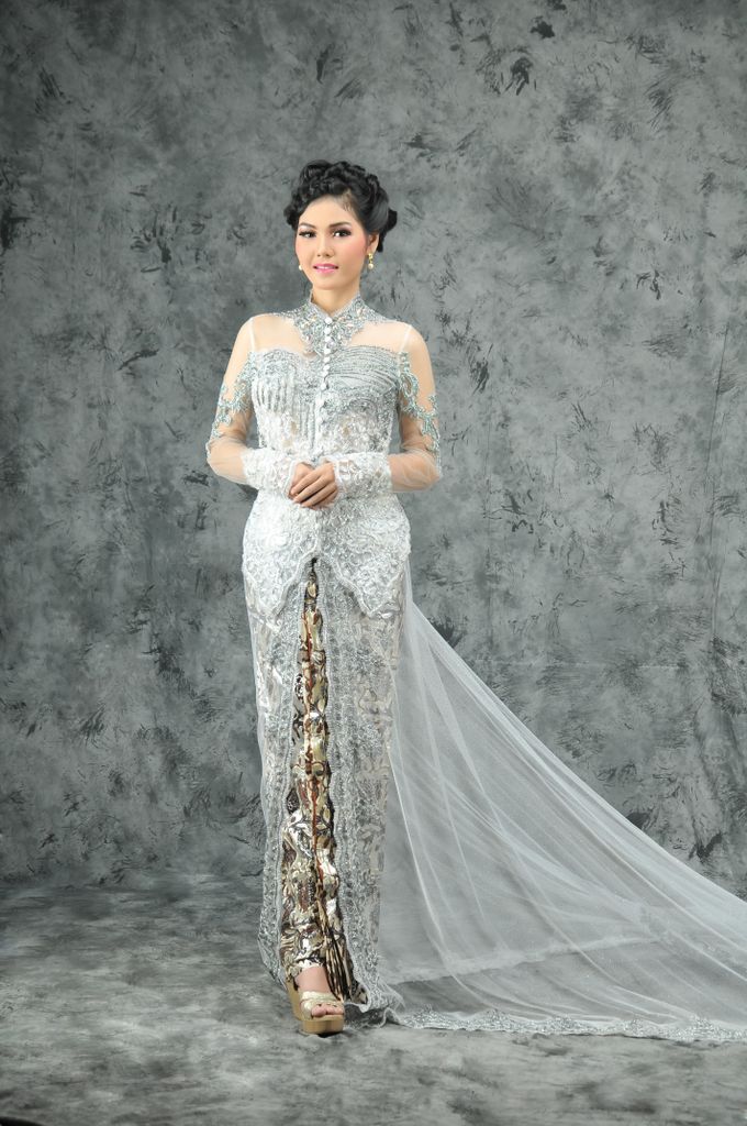  Trend  Model Kebaya  Pengantin  Muslimah 2021 