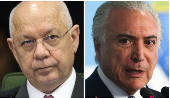 INDICADO POR TEMER SUBSTITUIRÁ TEORI COMO RELATOR DA LAVA JATO