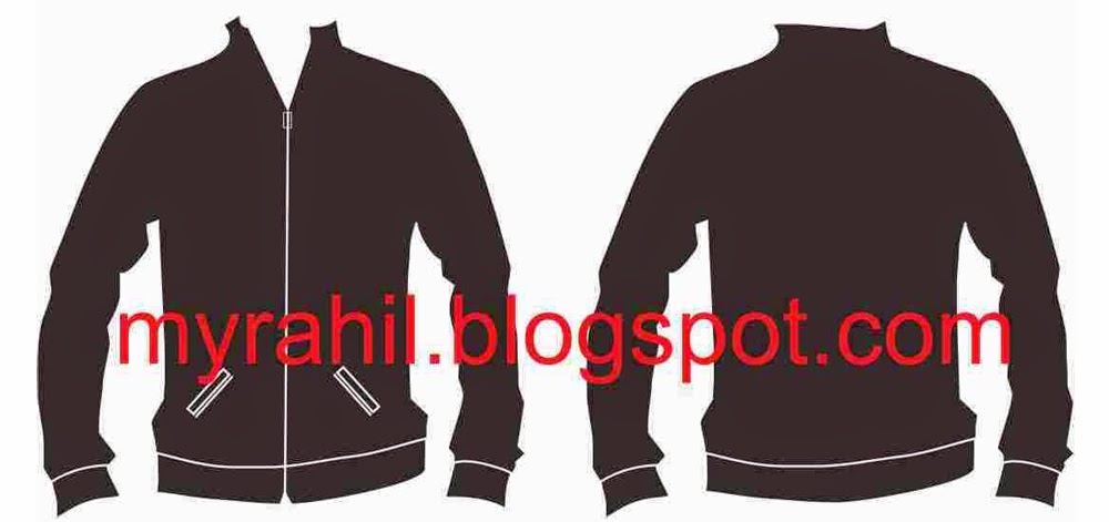 Download Template jaket corel