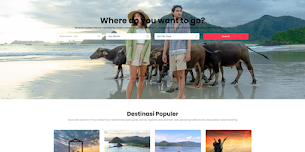 Web Design - Timur AdvenTour Tour & Travel