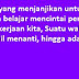 Pekerjaan, di antara harapan dan kenyataan