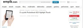 Pocketbook 623 Highlight Touch - czytnik ukraińskiego producenta w empik.com