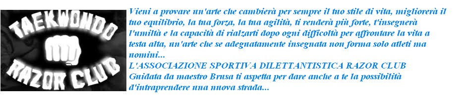 ASSOCIAZIONE SPORTIVA DILETTANTISTICA RAZOR CLUB