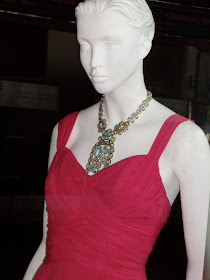 Rosamund Pike's film costume and jewelry from An Education